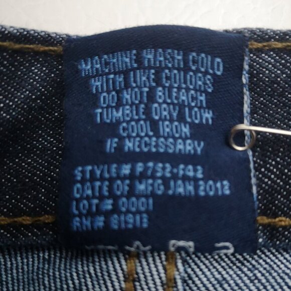 Paper Denim & Cloth Youth's Size 16 Medium Wash Longer Wide Leg Shorts - Picture 4 of 11